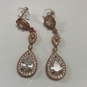 Rose Gold Earrings